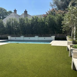 Pavers and turf in Frisco, TX